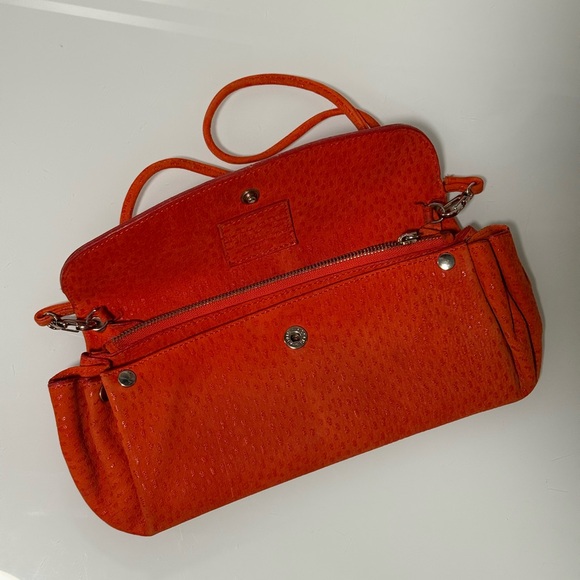 Maison Martin Margiela Vibrant Orange Coral Crossbody Bag - Picture 9 of 17